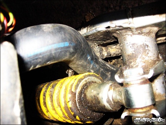 racord filtru de aer - carburator