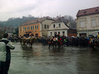 Junii in Piata Unirii