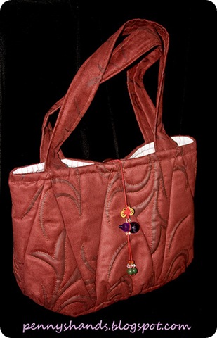quilted triangles tote quilted triangles tote