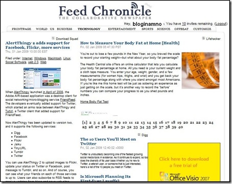 feed chronicle