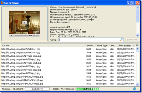 cacheviewer