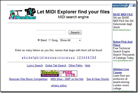 midi-search-engine