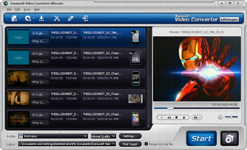 Win Daniusoft Video Converter Ultimate License Worth $59.95
