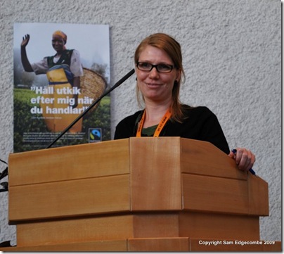 VBRH årsmöte 2009-04-25 Therese Skoglund ordförande