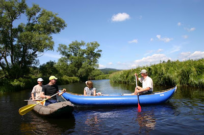 kanotour Vltava