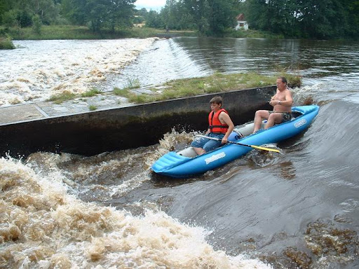 kanotocht op de Otava