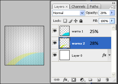 mengubah opacity layer