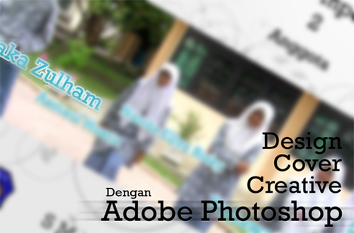 Desain cover kreatif dengan photoshop