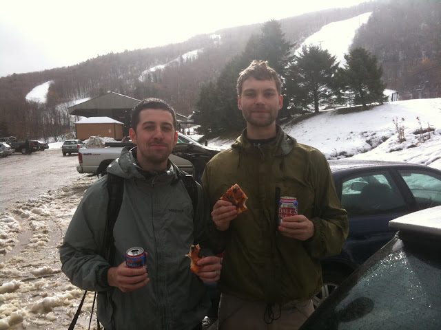 Skiing, Pizza, Beer. 