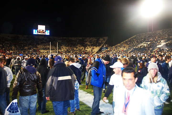 Storming the Field