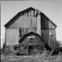 Date: 2008</p>
<p>Location: Outside Toronto</p>
<p>Story: Progress decrees that this lovely old barn is part of our disappearing history. Enough said.