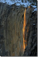 fire waterfall national park