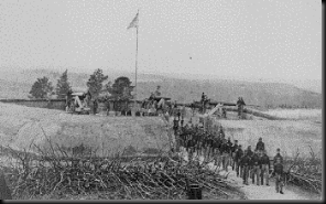 Union troops in Washington DC