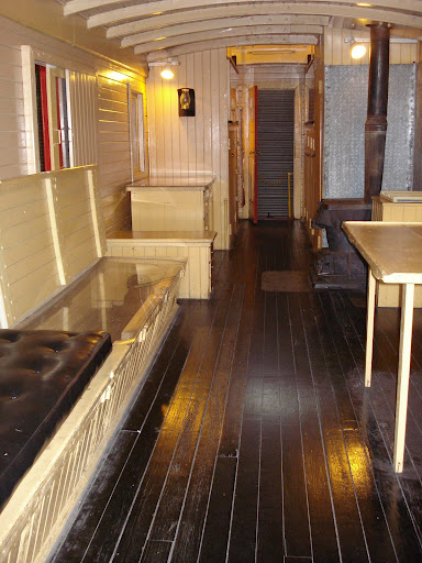 Caboose interior