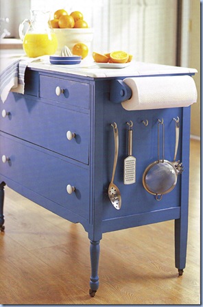 Secondhand Chic Dresser Turned Kitchen Island Curbly