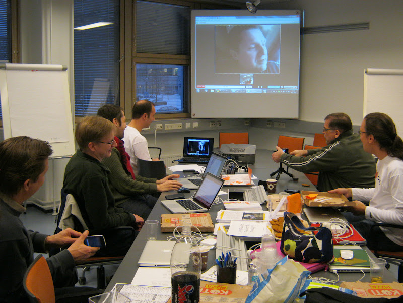  #odhd Helsinki discussing with Enschede