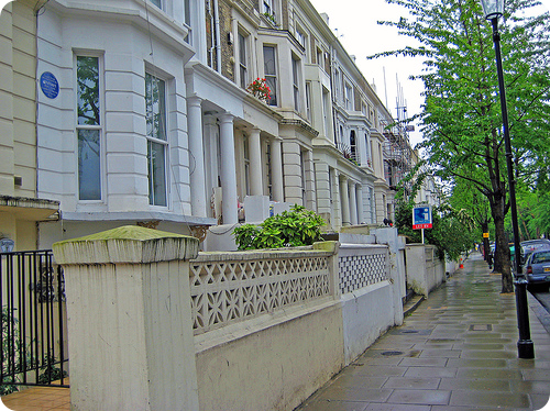 Jinnah's residence on Russell Road - London