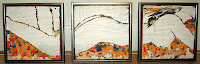 Woman I, II, III, April 2006, Collage, 25x25 cm.