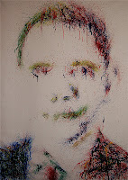 The colourful statesman (Barack Obama), February 2009, Acrylic paint on canvas, 200x140 cm. 2000 EUR