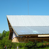 Crane Lift of Roof