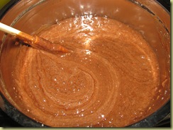 Aggiunta del cioccolato