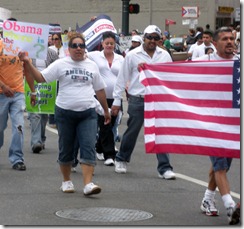 marching for freedom