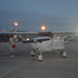 We were scheduled to use the plane from 7am to 9am... We were scheduled to use the plane from 7am to 9am...