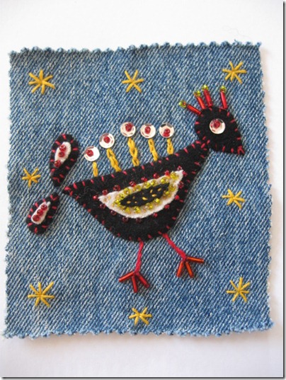 Broderad pippi av Lena Andersson