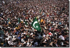 Kashmiris at a Pro-Pakistan Rally