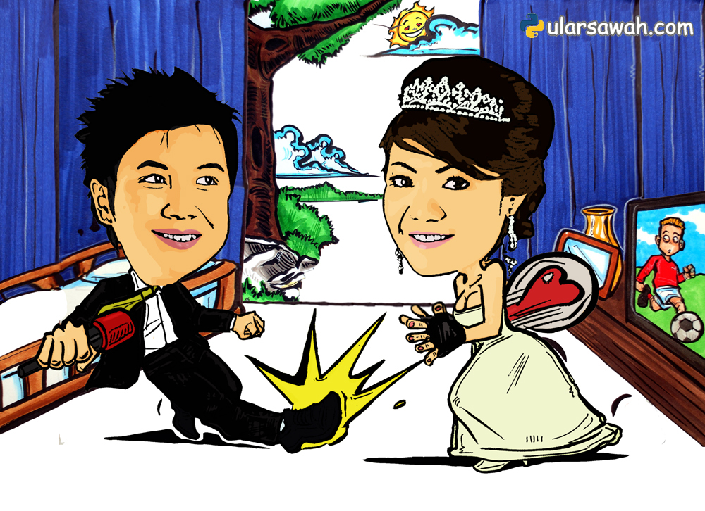 Wedding Caricature Wedding Caricature