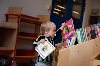 Jag hittade en bok till Pappa!
