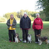 Fabi og Lene W MBS-klubmestre 2009 foran Inge/Pieya og Kate/Ludvig