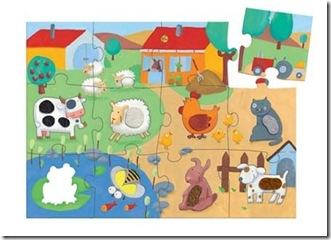 P. DJ07117 - tactilo puzzle - 