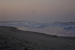 Newport Pier in the early morning haze.