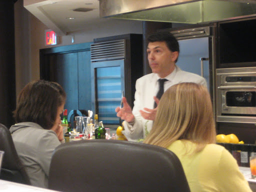 Franceso talking about the importance of high-quality spirits