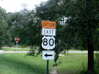 Highway 80 Detour