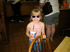 Girl at Restaurant