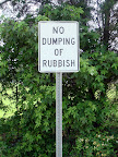 No Dumping
