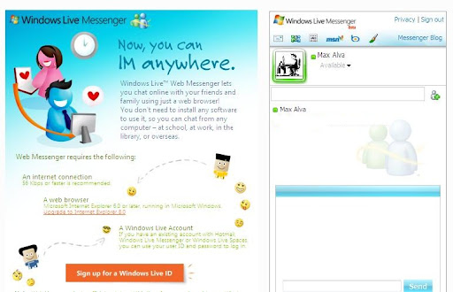 Windows Live Web Messenger