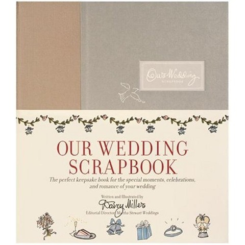 I've decided to give away one of Darcy's awesome Wedding Scrapbooks
