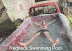 Redneck swimming pool - Nice truck and nice pool. Nice undies too.
