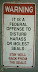 Stay well back from seals - It's a federal offense to disturb - harass or molest seals.