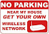 No parking near my house - Get your own wireless network.