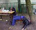 Russian yoga masters - Don't try this at home.