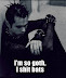 Emo goth kid - I'm so goth - I shit bats.