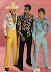 Stylish 70's fashion - The dude on the far left is composite of the two men to the right.