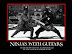 Ninjas with guitars - No matter how much you accomplish in life you will never be as awesome as this.