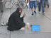 Homeless Jedi - Give him some change or he will use the force.
