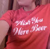 Romantic t-shirt - I'm in love with beer all my life.