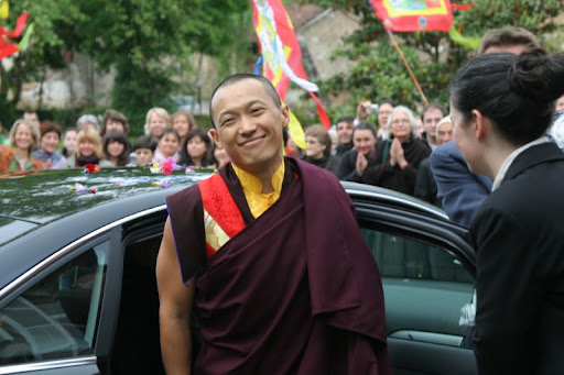 Arrival of Sakyong Mipham Rinpoche and Khandro Tseyang -(c) Helen Vink